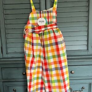 Plaid Strawberry Dress - Christopher John Roberts with Tags